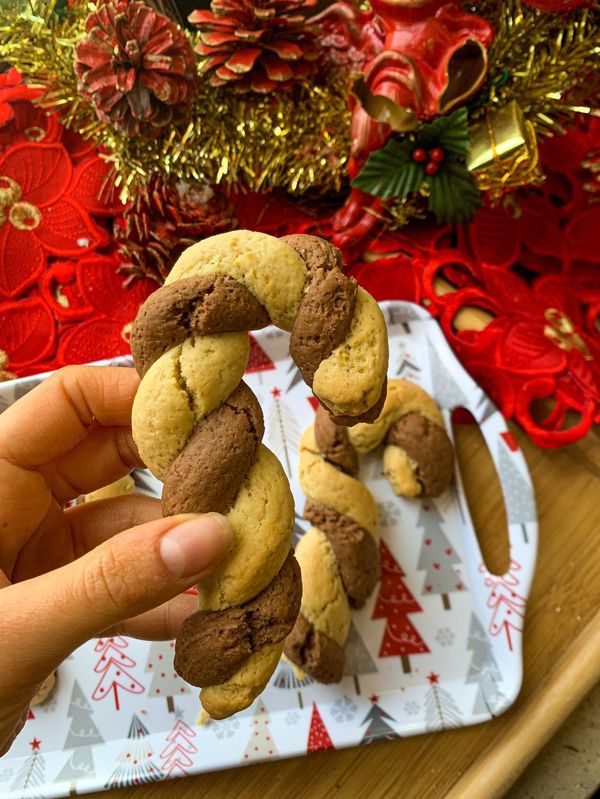 Ricetta Bastoncini Di Zucchero Candy Cane Cookies - Food Gustoso